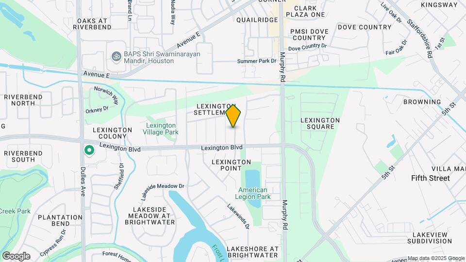 1230 Bluestone Dr Map and Location Details