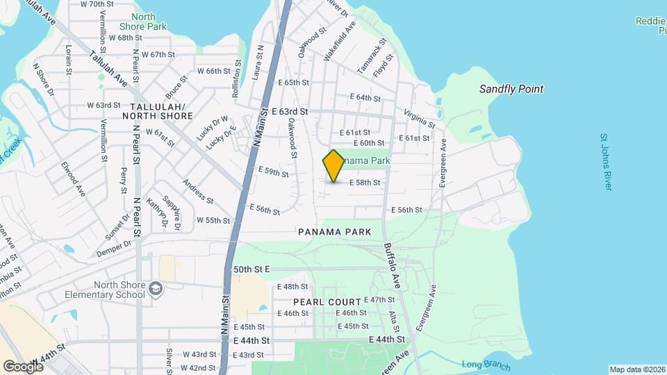 516 E 58th St Map and Location Details