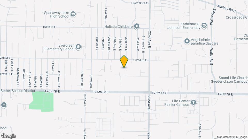 17312 20th Ave E Map and Location Details