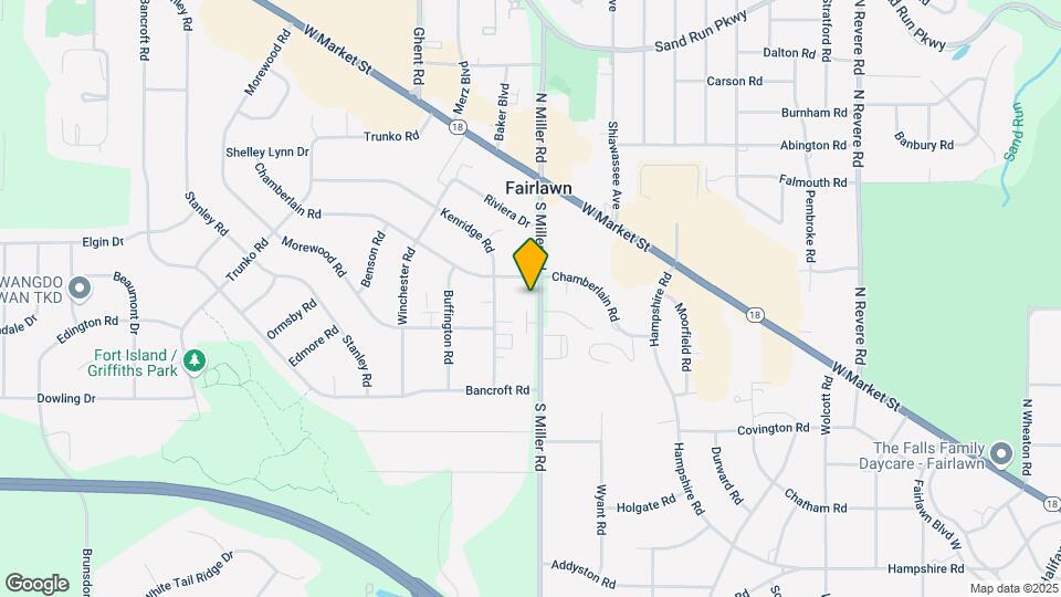Cypress West Fairlawn Apartments Mapa y Detalles de la Ubicación