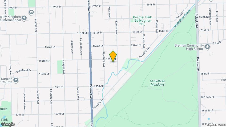 15311 Knox Ave Map and Location Details