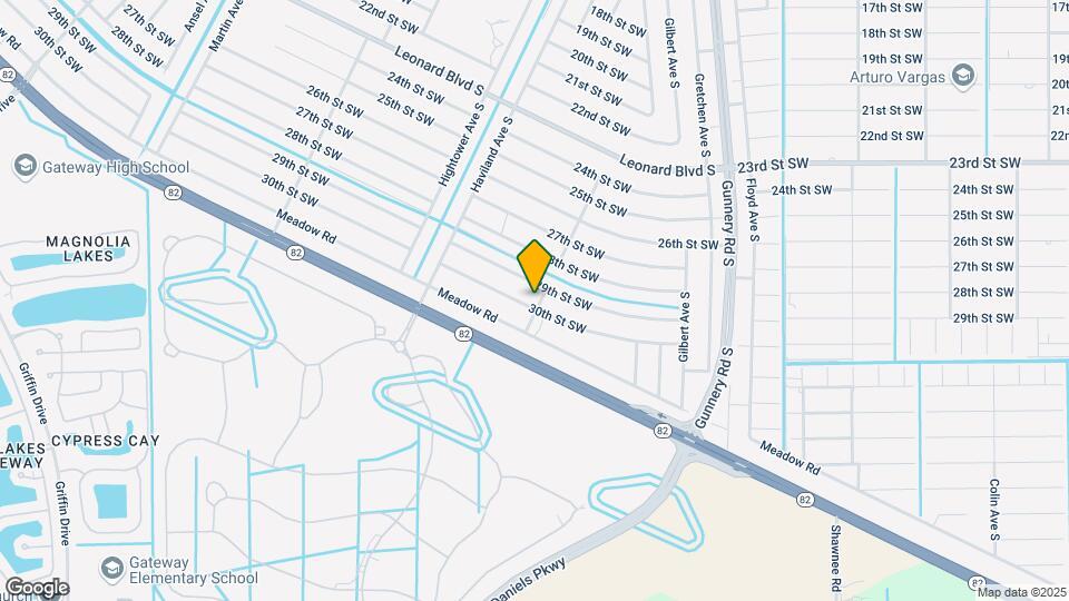 4502 30th St SW Map and Location Details