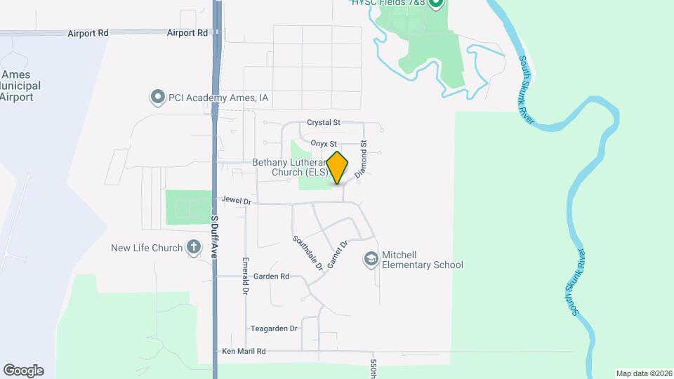 3121 Diamond St Map and Location Details