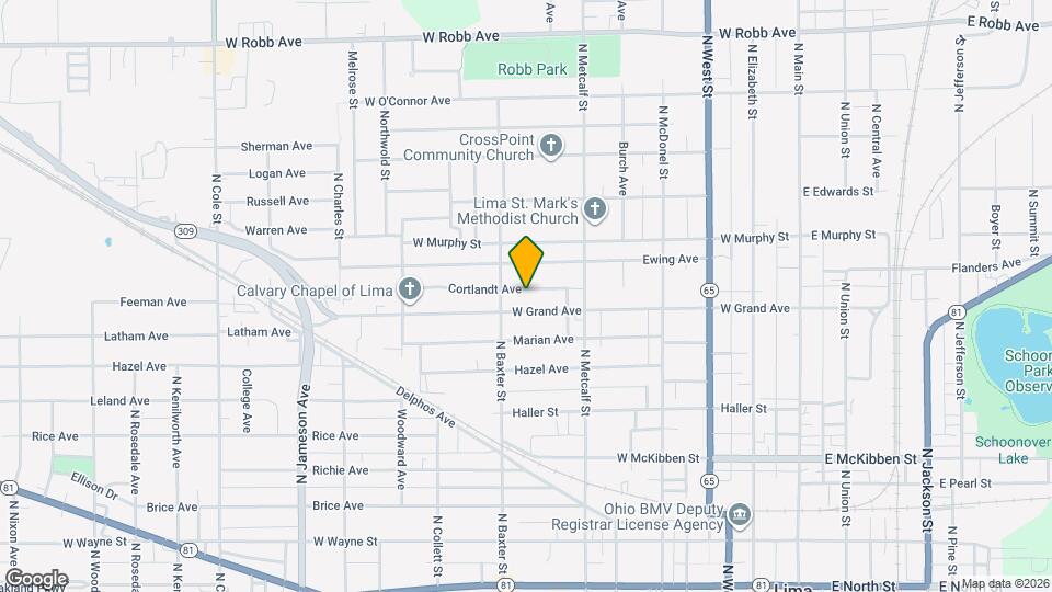 559 Cortlandt Ave Map and Location Details