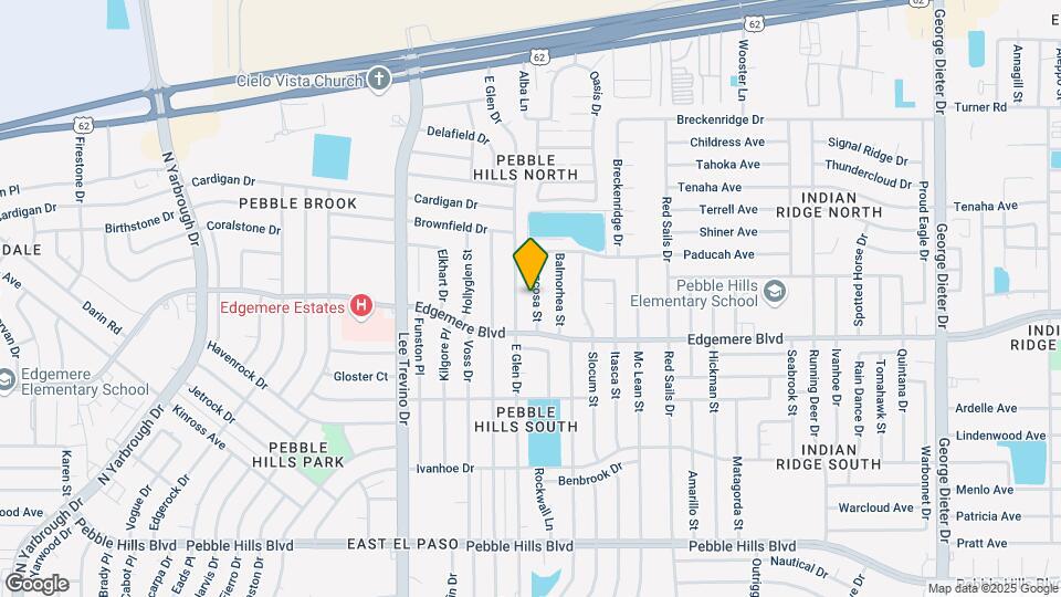 3421 Tascosa St Map and Location Details