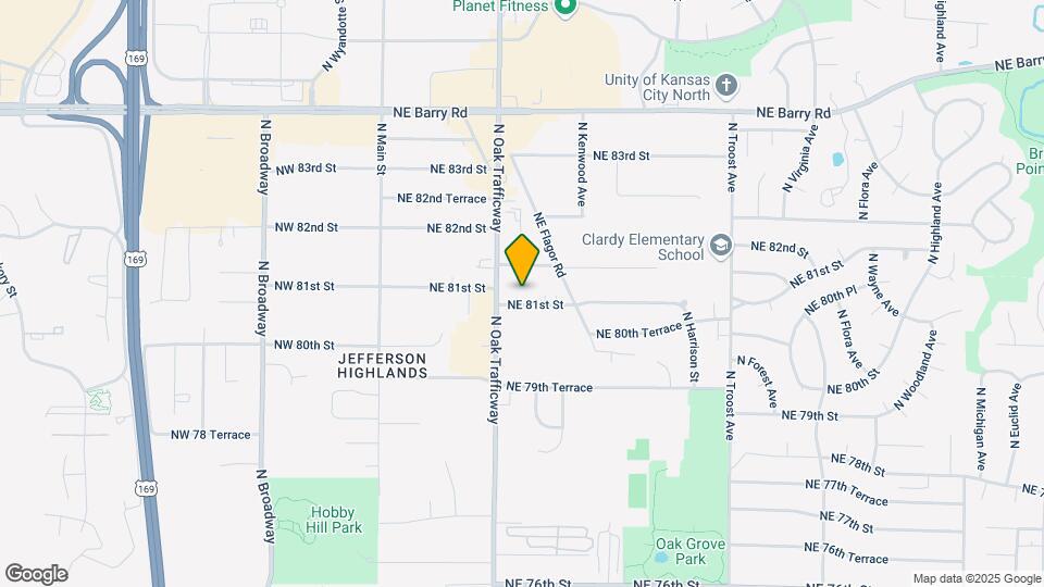 410 NE 81st St Map and Location Details