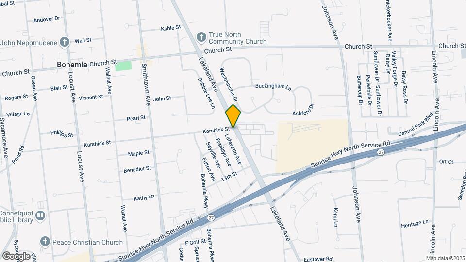 1050 Karshick St Map and Location Details
