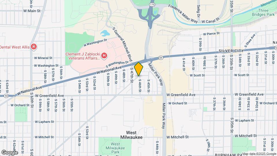 4601 W Beloit Rd Map and Location Details