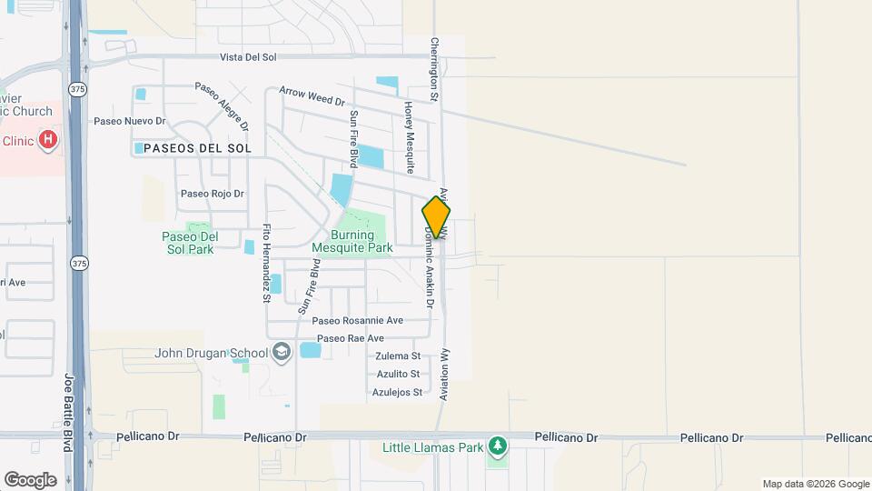 1408 Dominic Anakin Dr Map and Location Details