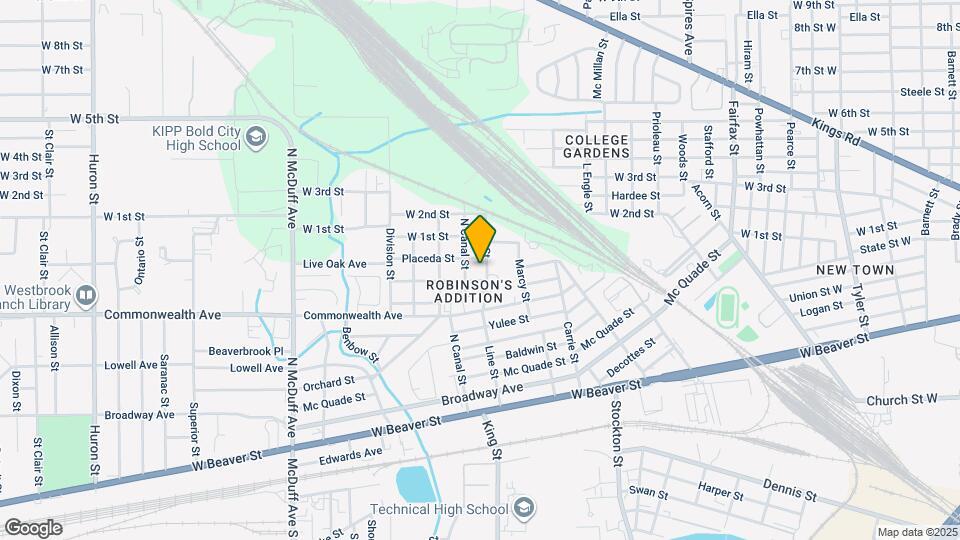 1040 Line St Map and Location Details