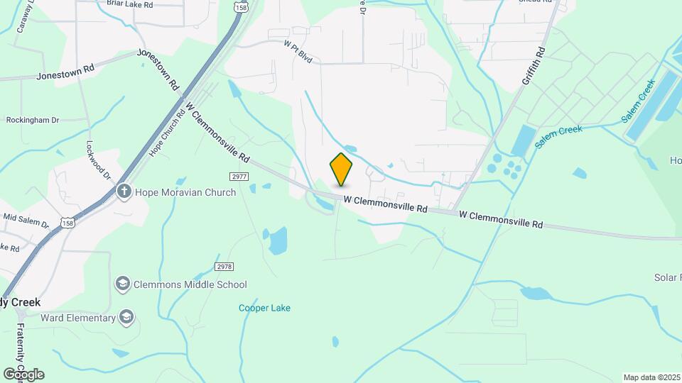 2465 W Clemmonsville Rd Map and Location Details