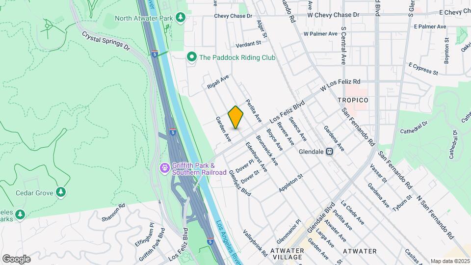 4018-4022 1/2 Edenhurst Ave Map and Location Details