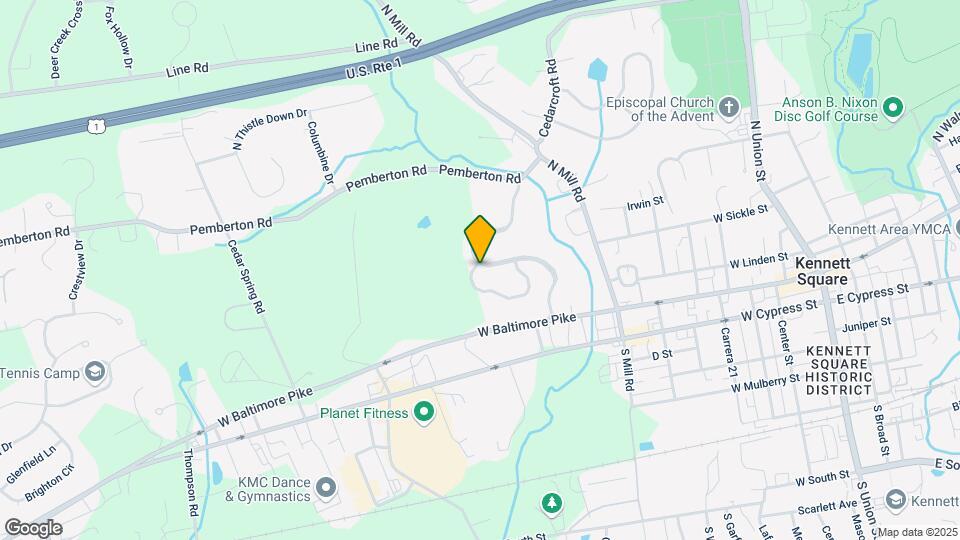 155 Penns Manor Dr Map and Location Details