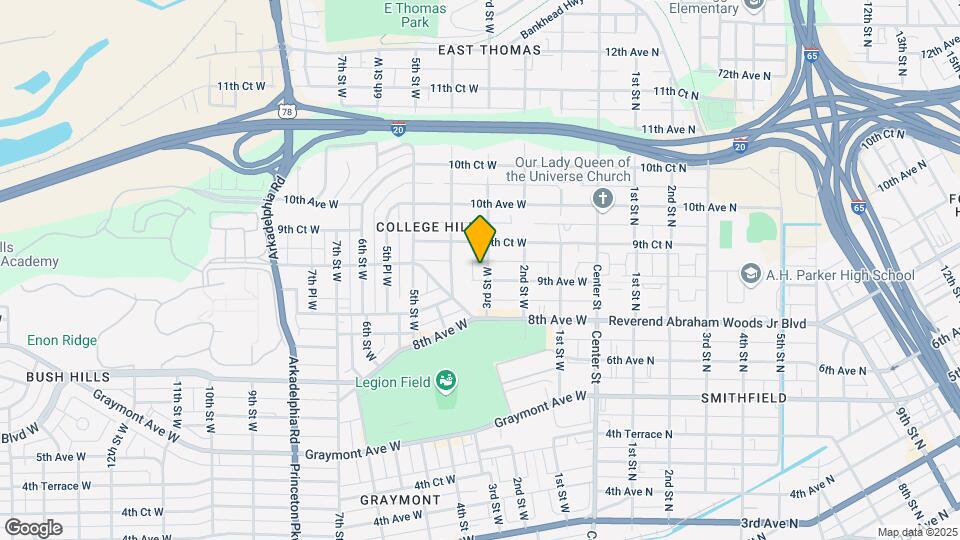 904 3rd St W Map and Location Details