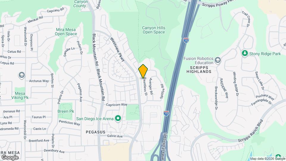 9937 Dauntless St Map and Location Details