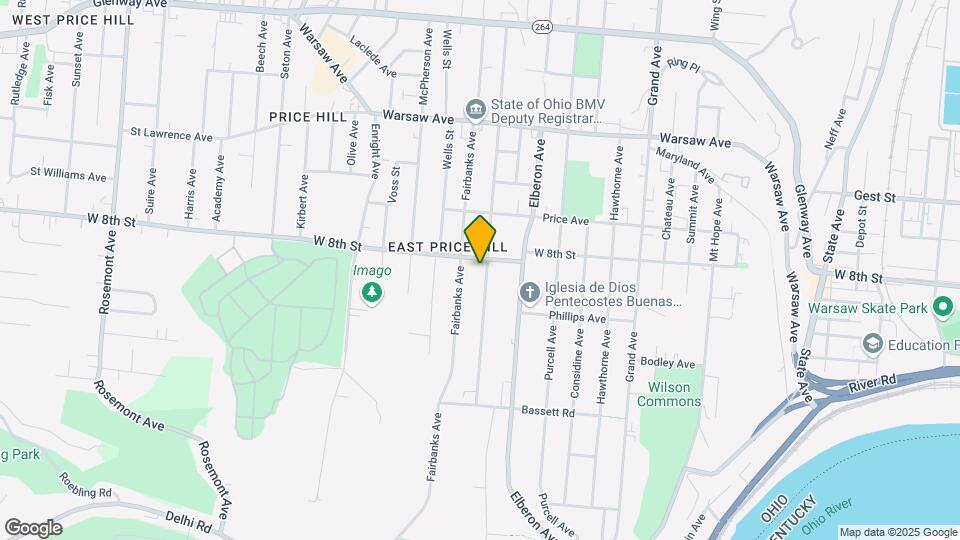 753 Woodlawn Ave Map and Location Details