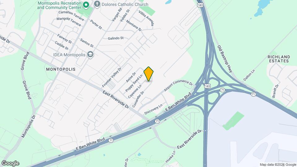 1432 Coriander Dr Map and Location Details