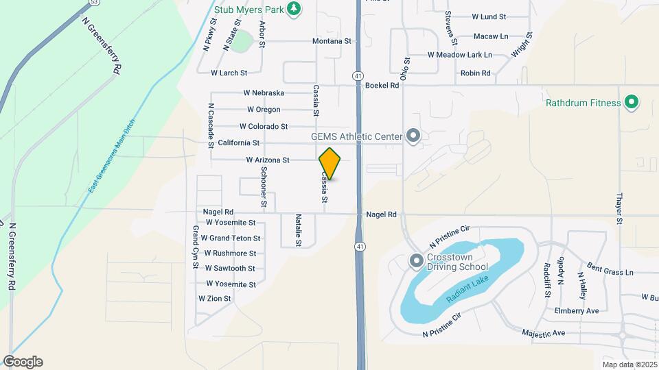 13904 Cassia St Map and Location Details