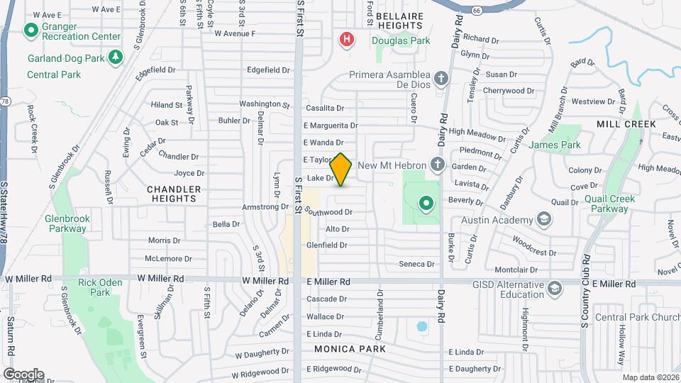 219 Loma Dr Map and Location Details