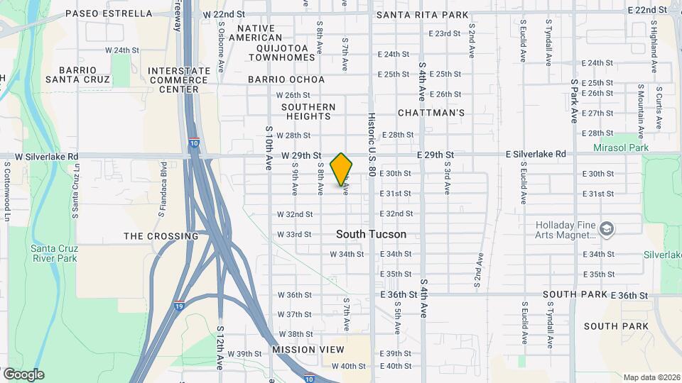 106 W 31st St Map and Location Details