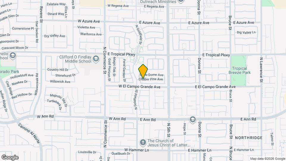 25 Copper Pine Ave Map and Location Details