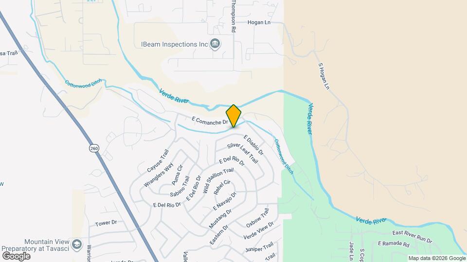 4410 E Diablo Dr Map and Location Details