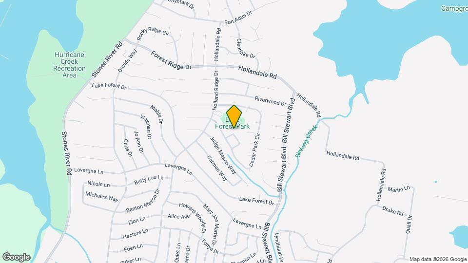 722 Lou Gehrig Cir Mapa y Detalles de la Ubicación