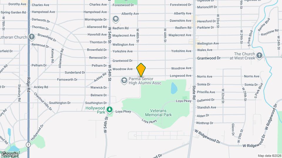 4711 Longwood Ave Map and Location Details