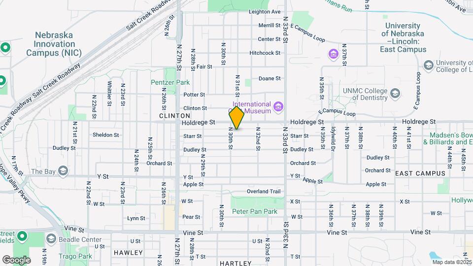 3020 Starr St Map and Location Details