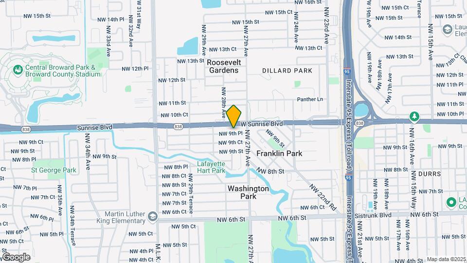 2739 NW 9th Pl-Unit -2 Map and Location Details