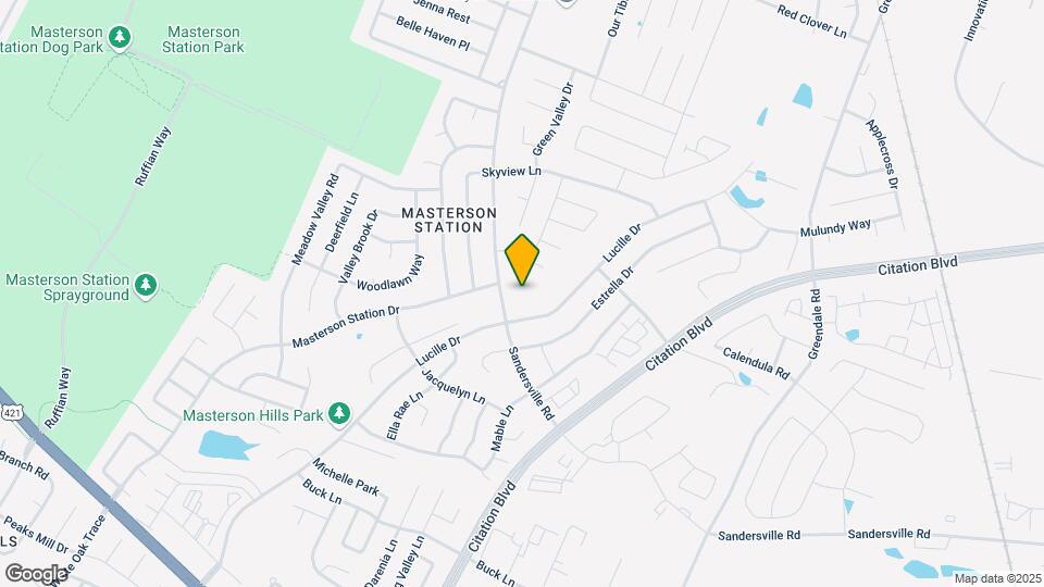 Sandersville Townhomes Mapa y Detalles de la Ubicación