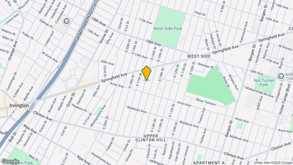 764 S 16th St Map and Location Details