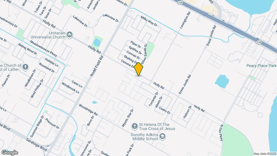 7510 Sable Creek Dr Map and Location Details