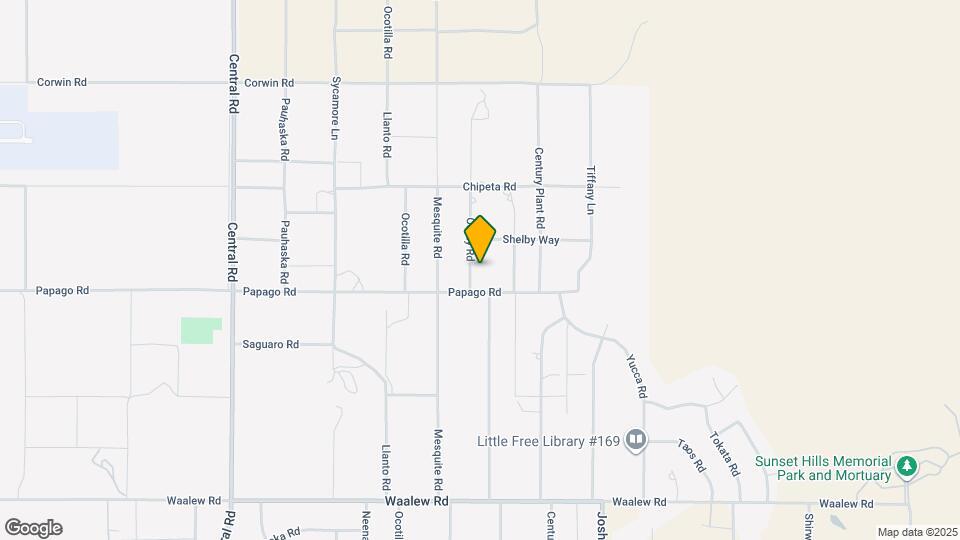 16943 Ouray Rd Map and Location Details