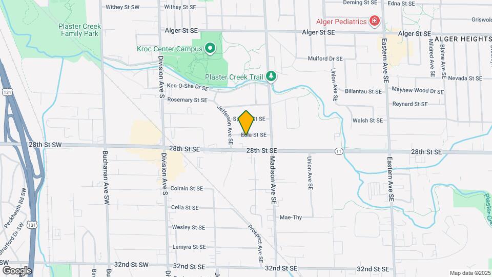 314 Eola St SE Mapa y Detalles de la Ubicación