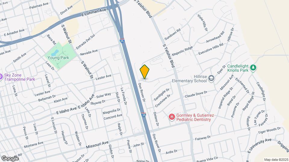 Sierra Verde Apartments Map and Location Details