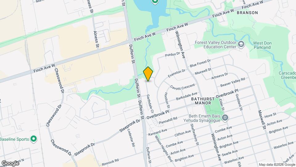 75 Garthdale Ct Map and Location Details