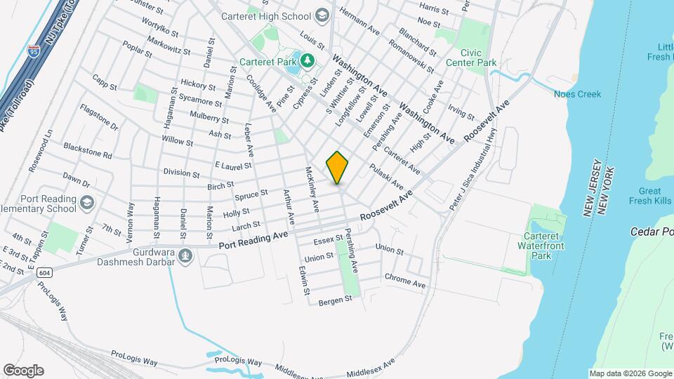 92 Holly St Map and Location Details