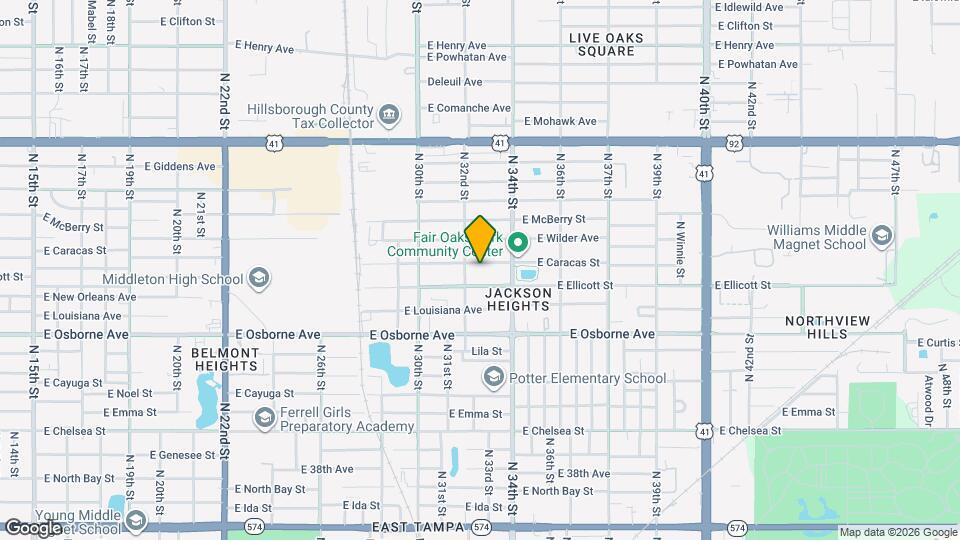 3207 E Caracas St Map and Location Details