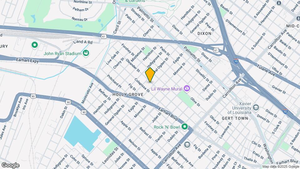 8812 Oleander St Map and Location Details