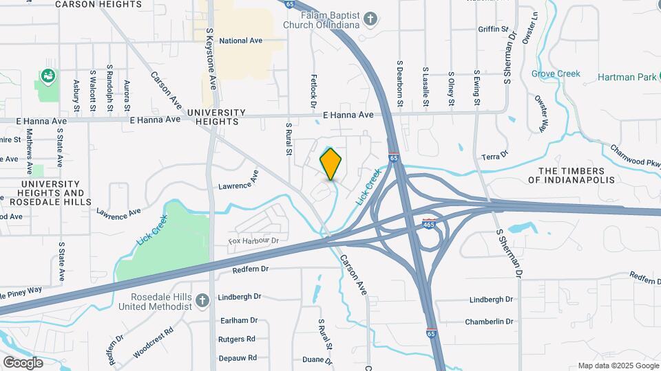 2939 Carson Dr Map and Location Details
