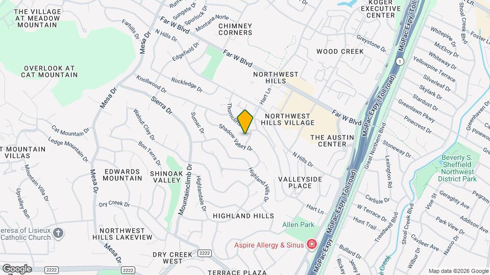 6202 Laurel Valley Dr Map and Location Details