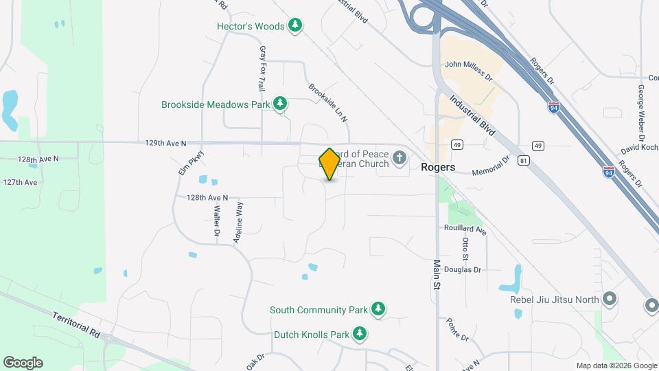 12804 Weber Ln Map and Location Details