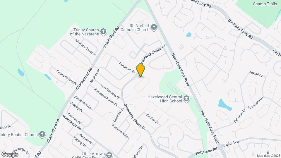 3333 Green Pasture Dr Map and Location Details