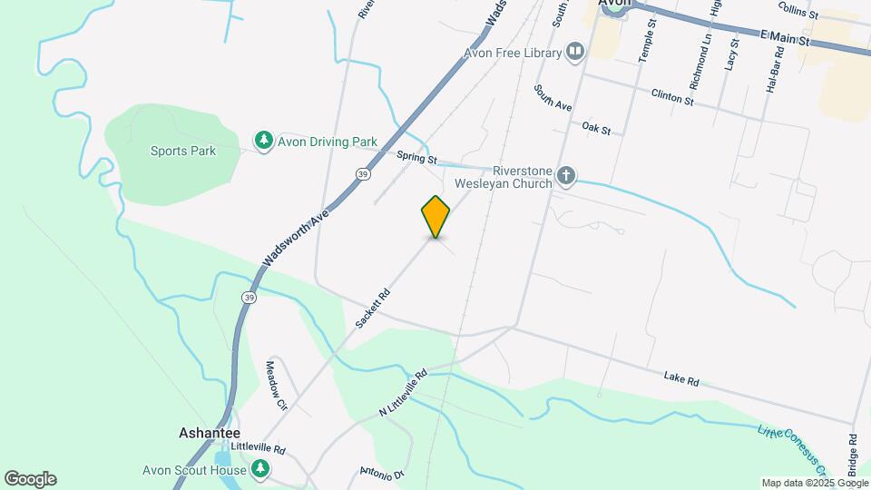 168 Sackett Rd Map and Location Details