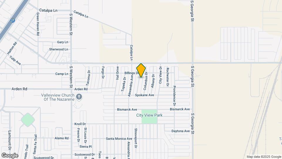 7407 Jacksonhole Dr Map and Location Details