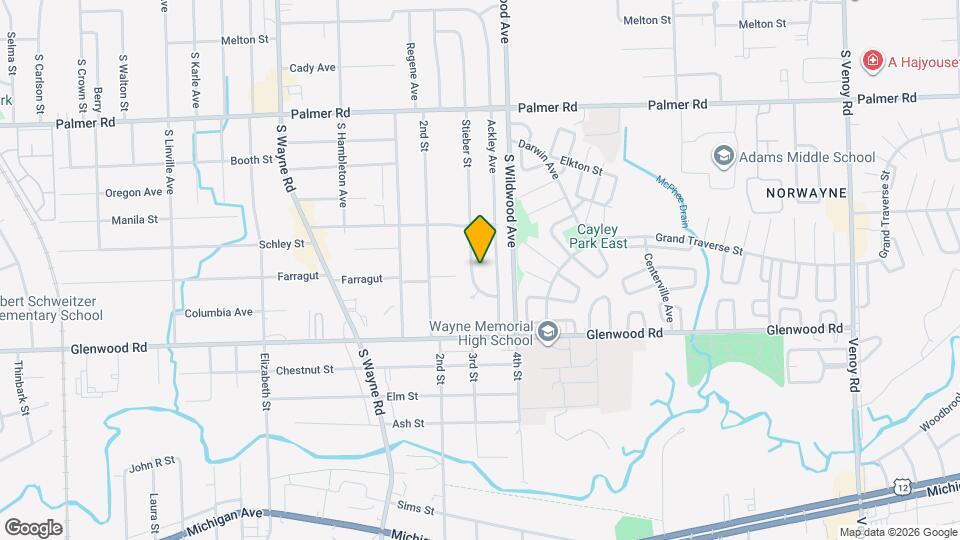 2505 Stieber Ave Map and Location Details