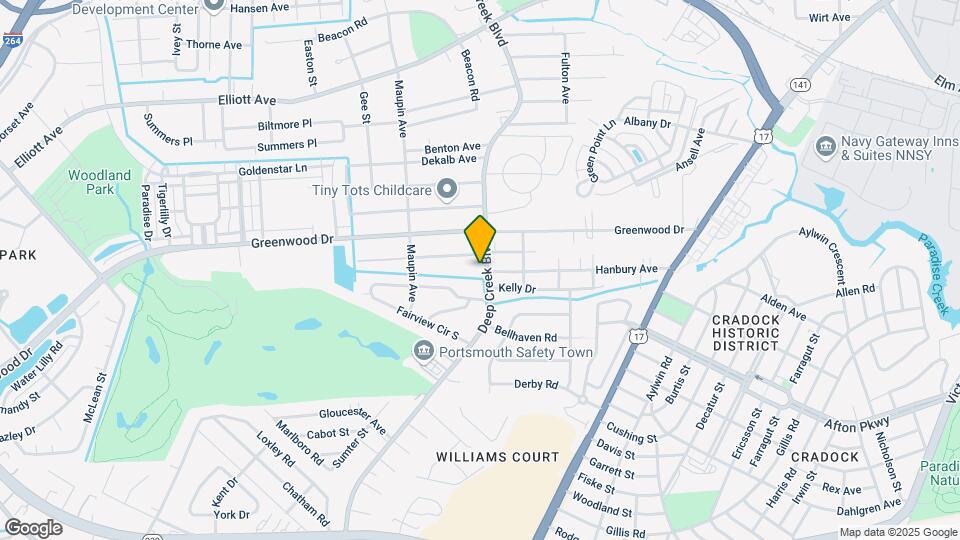 4024 Deep Creek Blvd Map and Location Details