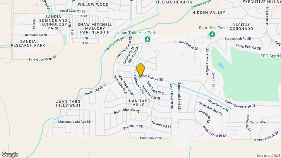 1736 Black Gold St SE Mapa y Detalles de la Ubicación
