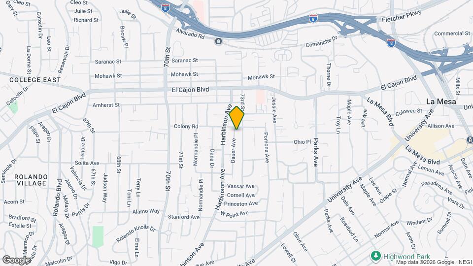 4769 Dauer Ave Map and Location Details